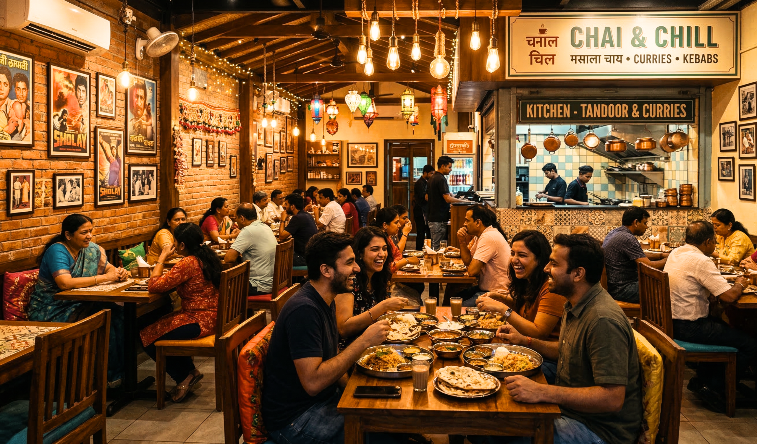 indian hotel and restaurants